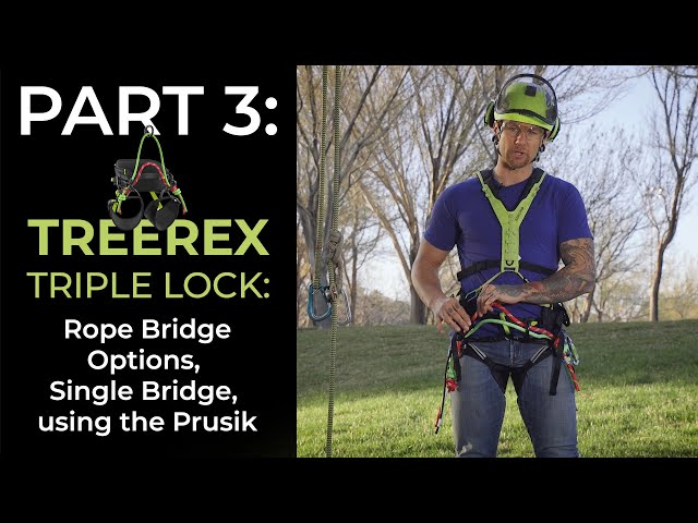 EDELRID TreeRex Rope Bridge Set For Tree Climbing Harness - Adjustable ...