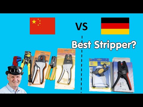 #268 8 Wire Stripper Test: Germany vs. China. Who wins?