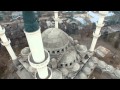 Аэросъемка новой мечети. Город Бишкек. Март 2015