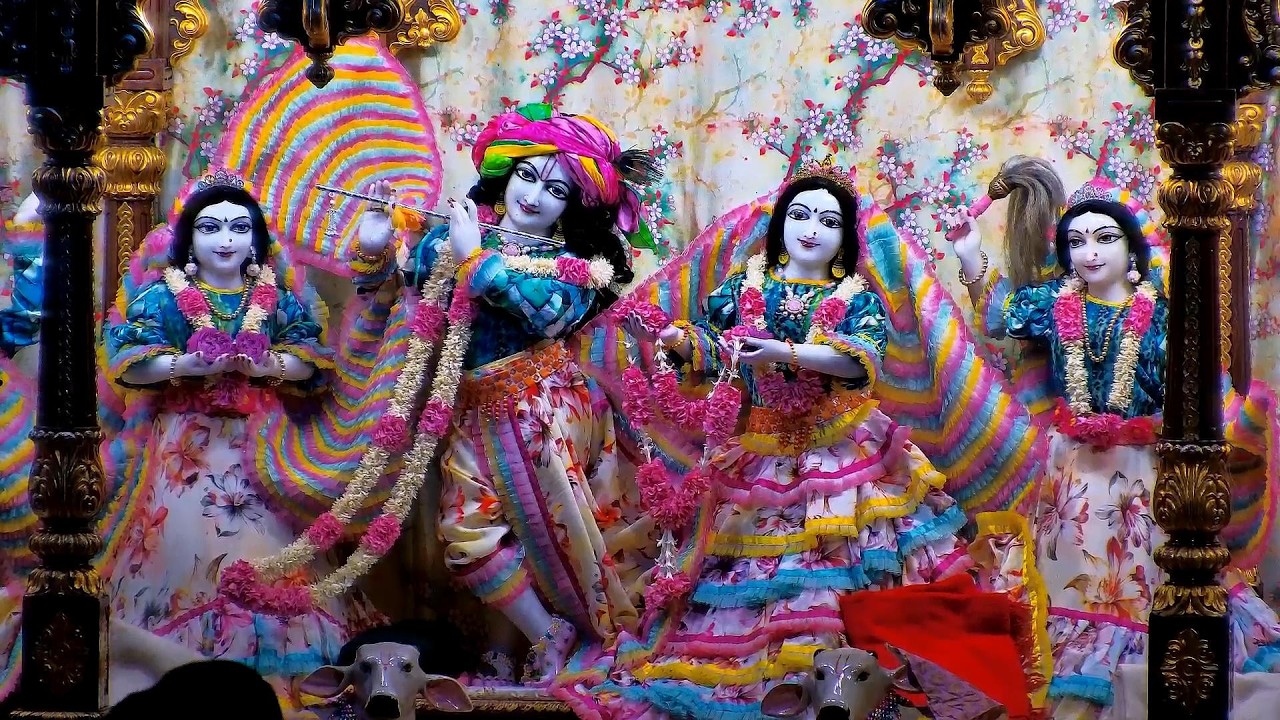 28th Feb. '26 | Mangal Aarti Darshan | Sri Sri Radha Gopinath Temple | ISKCON Chowpatty Mumbai.