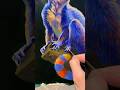 How to Paint a Colorful Lemur in Acrylics