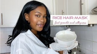 FAST AND SILKY HAIR GROWTH MASK  | PERFECT FOR BEGINNERS