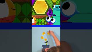 🌼 Build a Mosaic with June Bug and CeCe! ☘️ | Count on June Bug! | PBS KIDS #Shorts