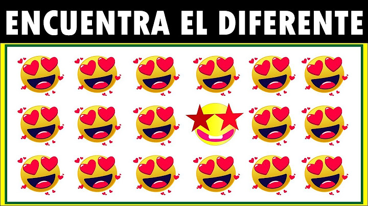 Encuentra el EMOJI diferente si eres un GENIO de BRAIN GAMES IQ 😍🍀 | Encuentra los emojis impares