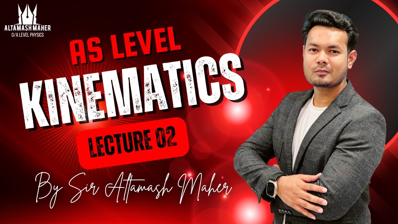 AS Level Physics | Kinematics Lecture 2 | Introduction of Speed | Velocity | Acceleration