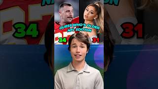 Guess Who's Older: Football Player vs Celebrity?! (Part 1)