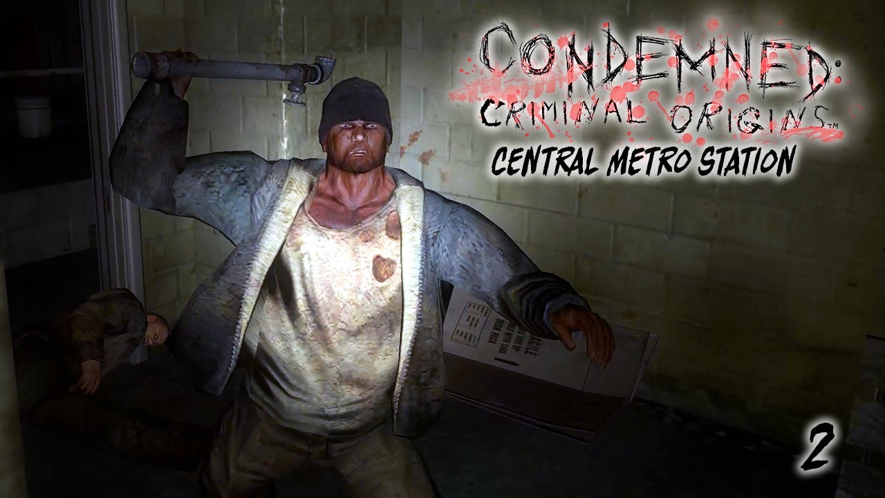 Condemned Criminal Origins:  Central Metro Station | Hard  Gameplay