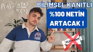 Bilimsel Kanıtlı Net Arttıran Taktik ! | ANINDA NET KAZAN ! | #tyt #yks