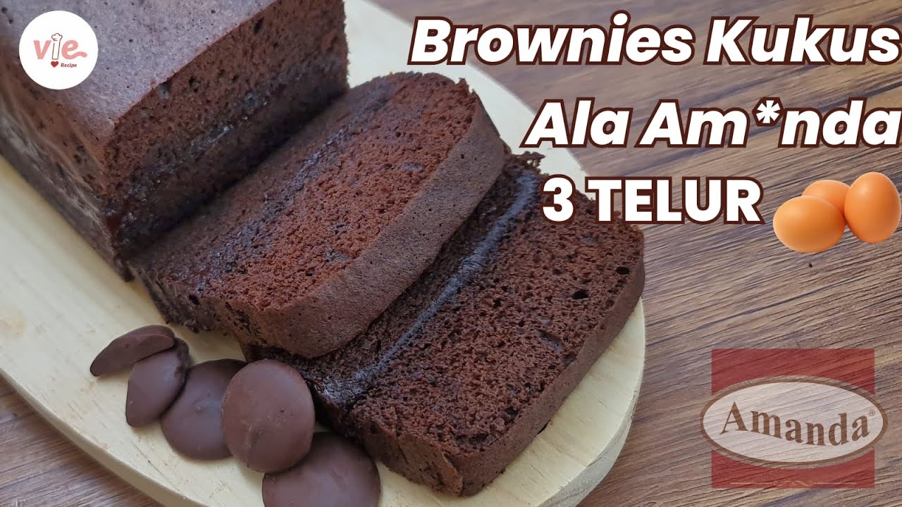 Brownies Kukus 3telur [Modal Bhn Rp15.650] Jamin ENAK!! Resep Layak Jual, UNTUNG byk!!! | Vierecipe