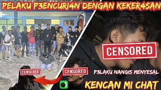 KENCAN APLIKASI MICHAT | P3LAKU PENCUR1AN DENGAN KEKER4SAN BERHASIL DI R1NGKUS DI BANJARMASIN screenshot 4