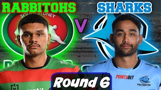 South Sydney Rabbitohs vs Cronulla Sharks | NRL - Round 6 | Live Stream Commentary