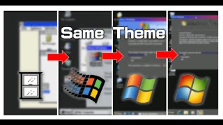 How far can a Windows theme migrate through versions ?