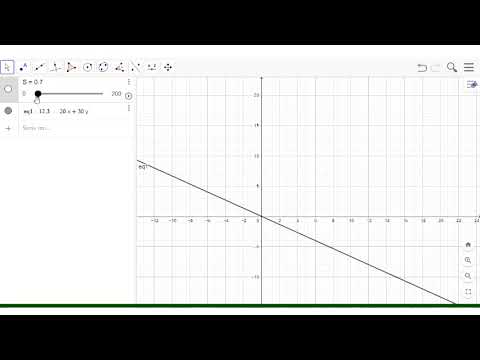 Hvordan lage en glider i geogebra