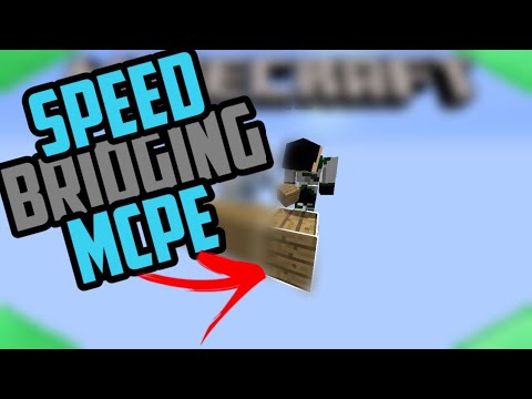 *NEW* HOW TO SPEEDBRIDGE FOR CONTROLLER AND PC! - Minecraft Bedrock Edition (W10,Xbox,PS4,Switch)