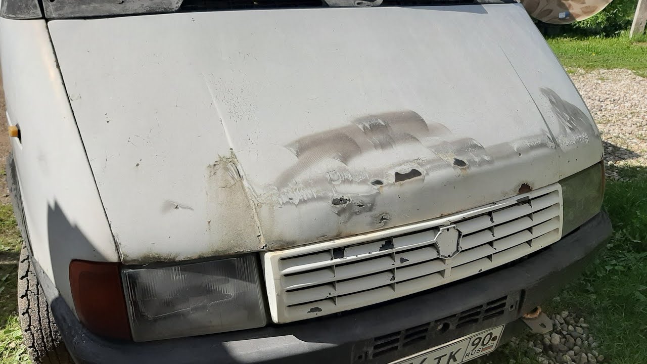 Покраска газели своими руками