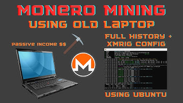 How to mine MONERO XMR with old laptop XMRIG - Earn passive income with old hardware - FULL GUIDE