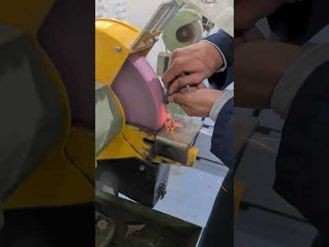 شرح طريقة استخدام مكينة حجر الجلخ   