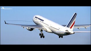 Slamming Hard On The Runway | Air France Flight 470