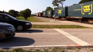 FEC TRAIN 101#657 WITH THE 713!