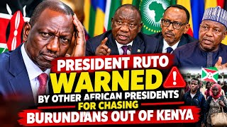 Ruto In Trouble? African Leaders React To Burundians Being Chased Out Of Kenya
