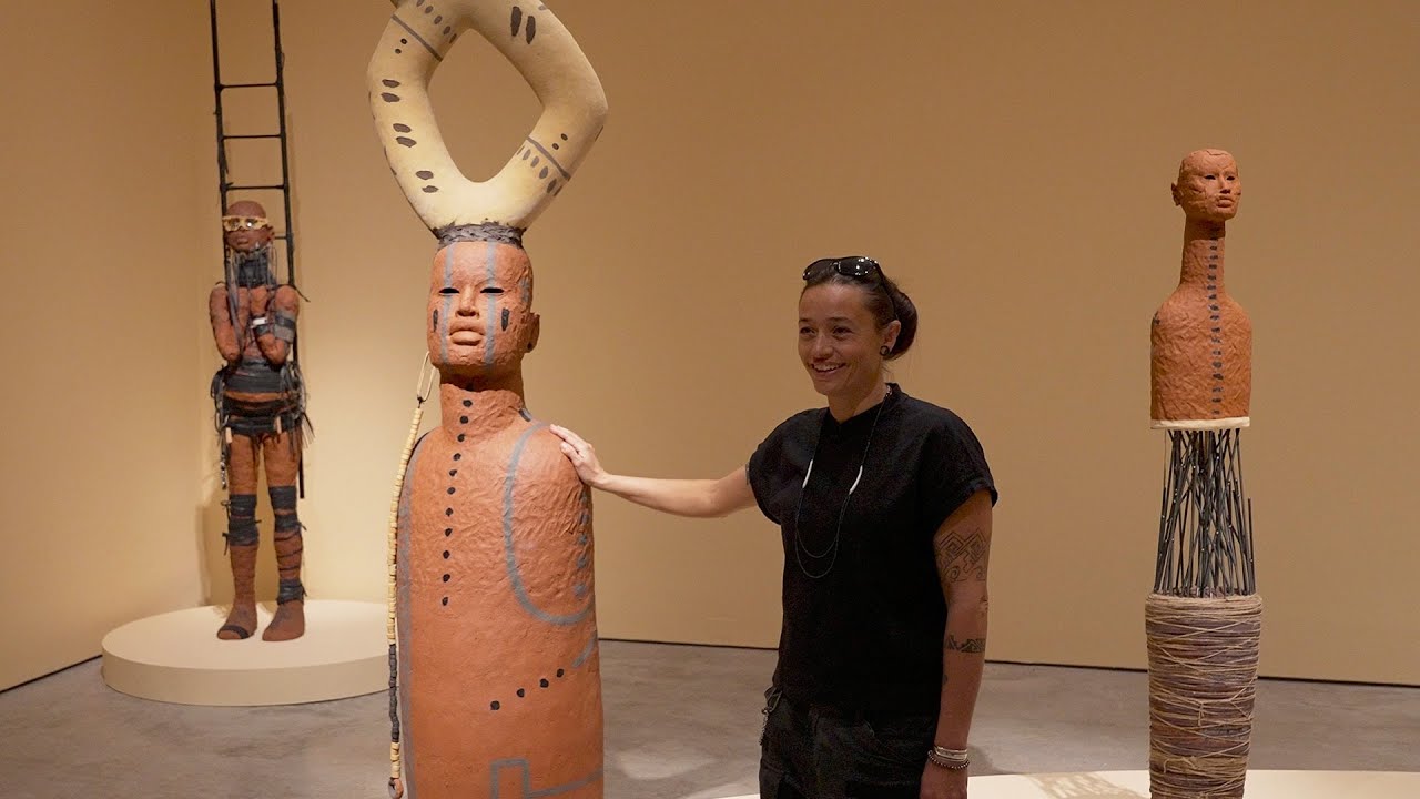 A room full of witnesses | Rose B. Simpson: Journeys of Clay | Exhibition Insights