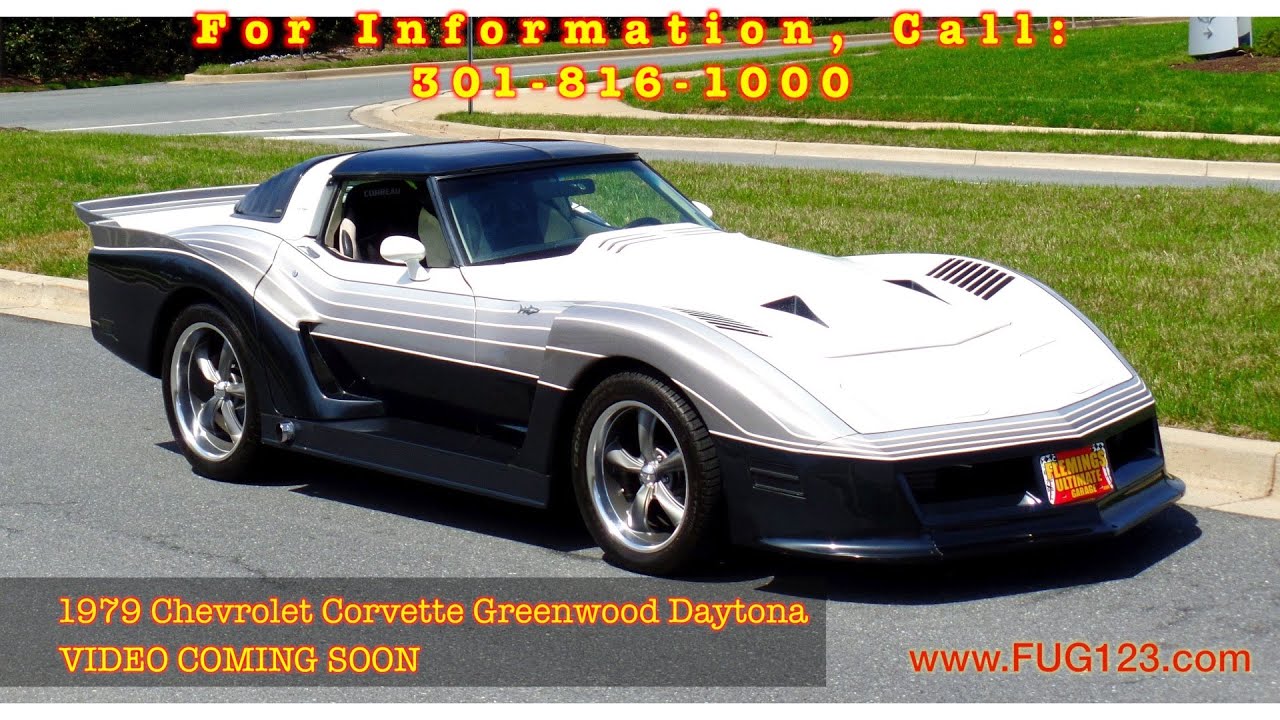 COMING SOON 1979 Chevrolet Corvette Greenwood Daytona FOR SALE flemings