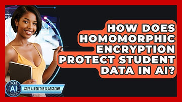 How Does Homomorphic Encryption Protect Student Data In AI? - Safe AI for The Classroom