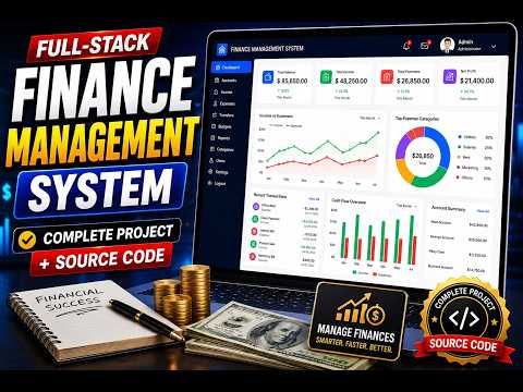 Finance Management System using PHP and MySQL | Complete Project + Source Code