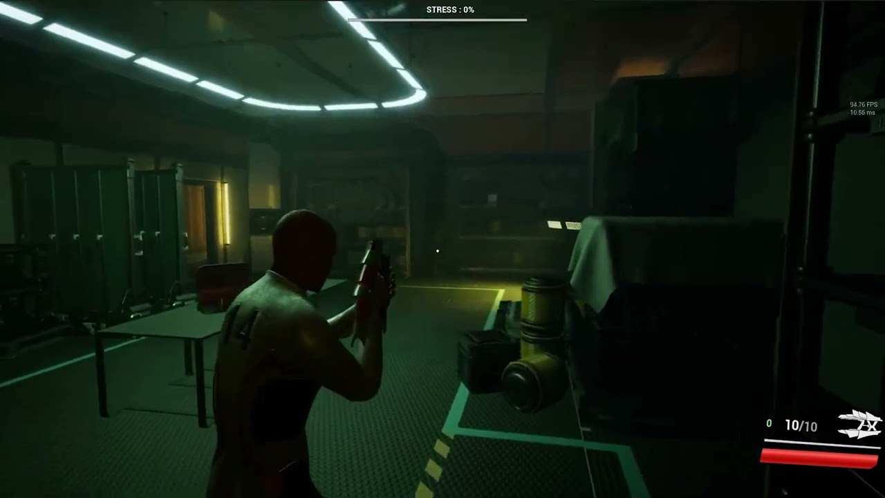 Отрывок из игры Formind. Первая демонстрация освещения в игре.