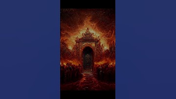 This is what biblical hell looks like according to A.I #religion #tech #shorts