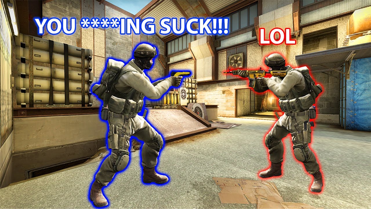 csgo but we start raging - YouTube