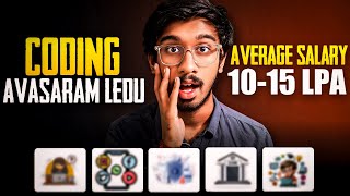 TOP 5 High Paying Non-Coding Jobs  In Telugu 🔥|| Free Resources, High Paying Skills 2025