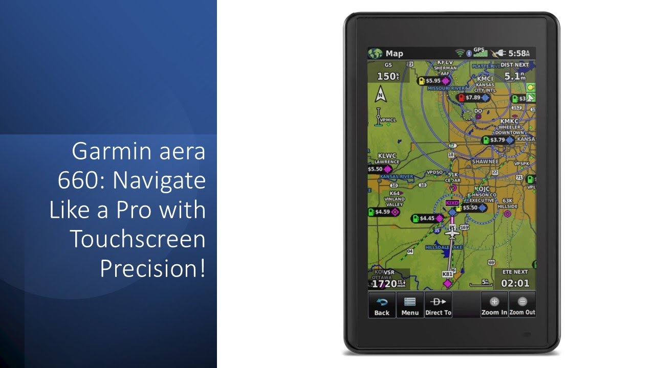 Garmin aera 660: Navigate Like a Pro with Touchscreen Precision!