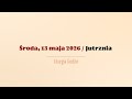 #Jutrznia | 13 maja 2026
