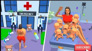 Pregnant Runner 🤰👶👩‍🍼🍼🤱👼gameplay All Level Android ios  New walk-through game🏃‍♂️🏃‍♂️ screenshot 2