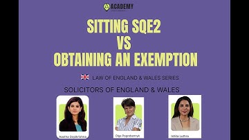 Sitting SQE2 vs Obtaining an Exemption