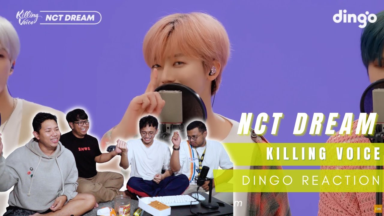 NCT DREAM - DINGO KILLING VOICE REACTION | 