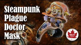 Steampunk Plague Doctor mask (465) a wild 3D print project