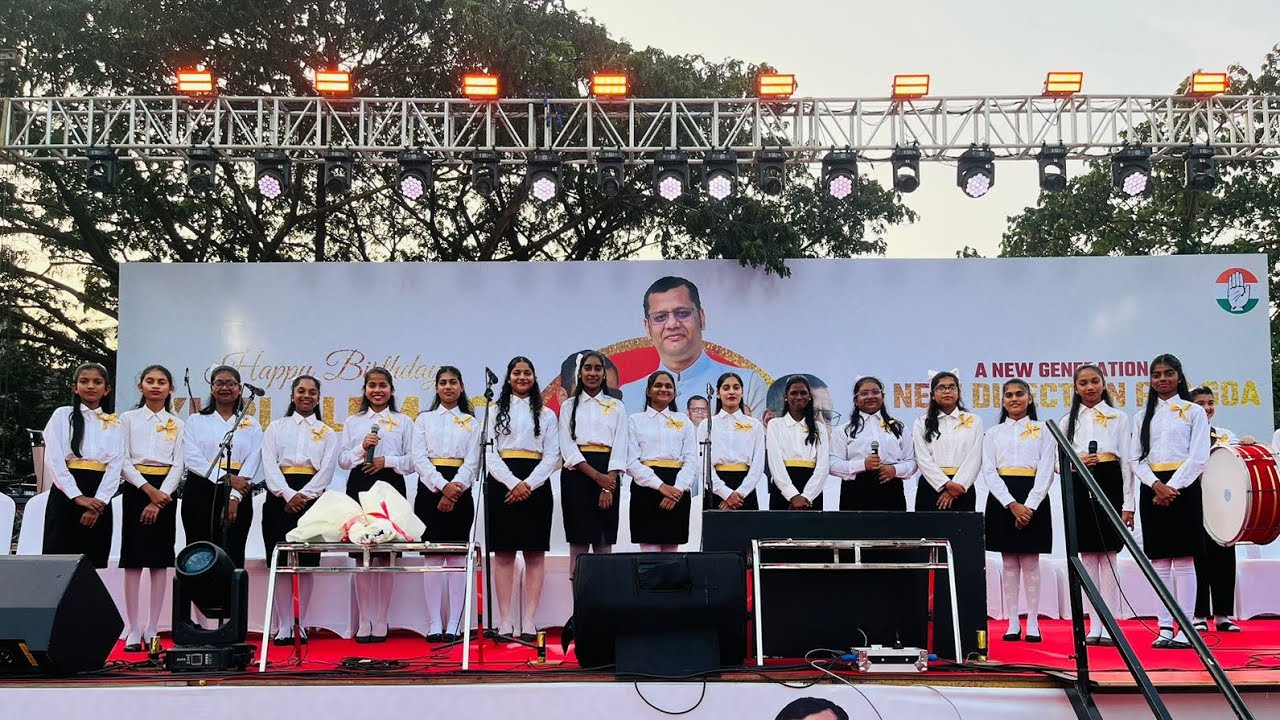 Welcome song for the birthday of Yuri Alemao 