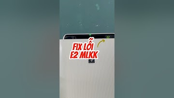 Fix lỗi E2 trên dòng máy lọc không khí sharp