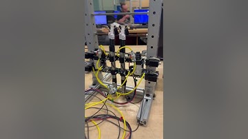 Ladder climbing robot