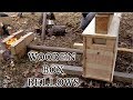Making a Chinese Wooden Box Bellows for our Blacksmith Forge