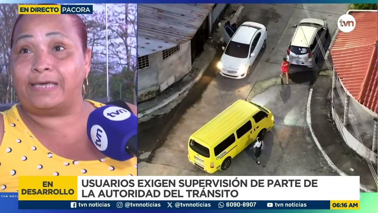 ¿Hubo cambios en transporte interno en Santa Rita de Pacora?