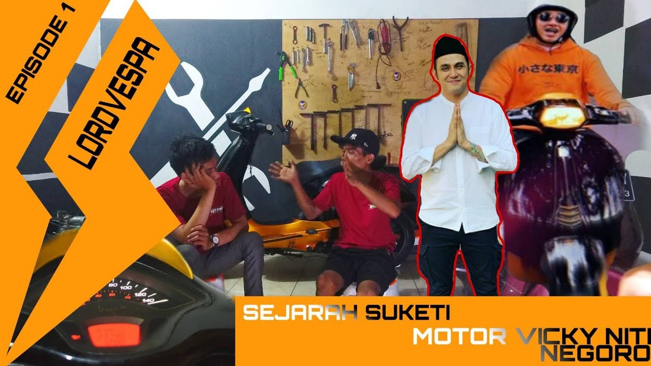 Bongkar spek Vespa VICKY NITINEGORO Di Konci 8 | SUKETI !! EPISODE 1