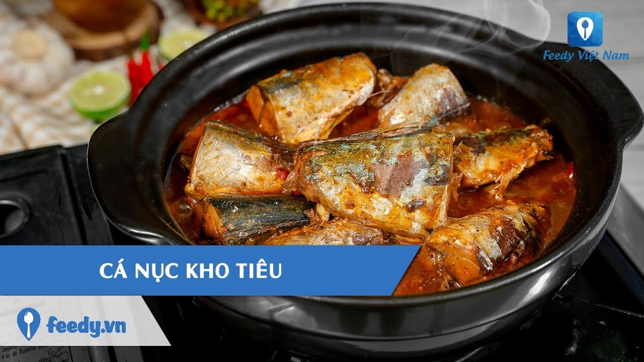 Cách làm cá nục kho tiêu thơm ngon đúng chuẩn cá kho