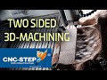 CNC Two Sided 3D Machining - Carving Wooden Bowl