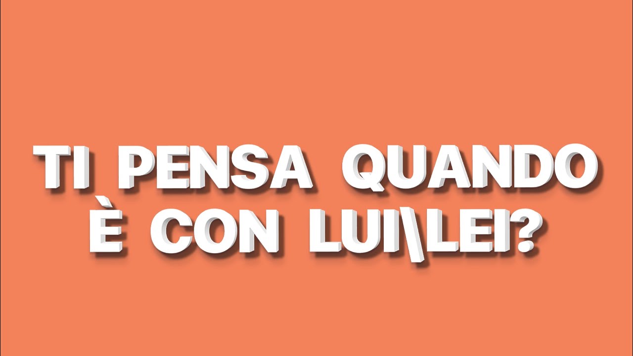TI PENSA QUANDO È CON LUI/LEI?tarocchiinterattivi tarocchi tarocchiinterattivi sibille YouTube TI PENSA QUANDO È CON LUI/LEI?tarocchiinterattivi tarocchi tarocchiinterattivi sibille YouTube