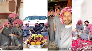 سنابات غازي المطيري/سفرة سريعة وغير مرتب لها ?