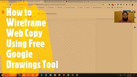 How to Wireframe Web Copy Using Free Google Drawings Tool