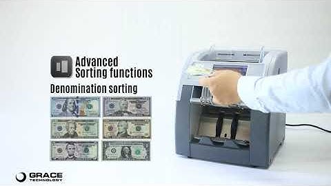Professional Bank Mixed Banknotes Fitness Sorting Machine